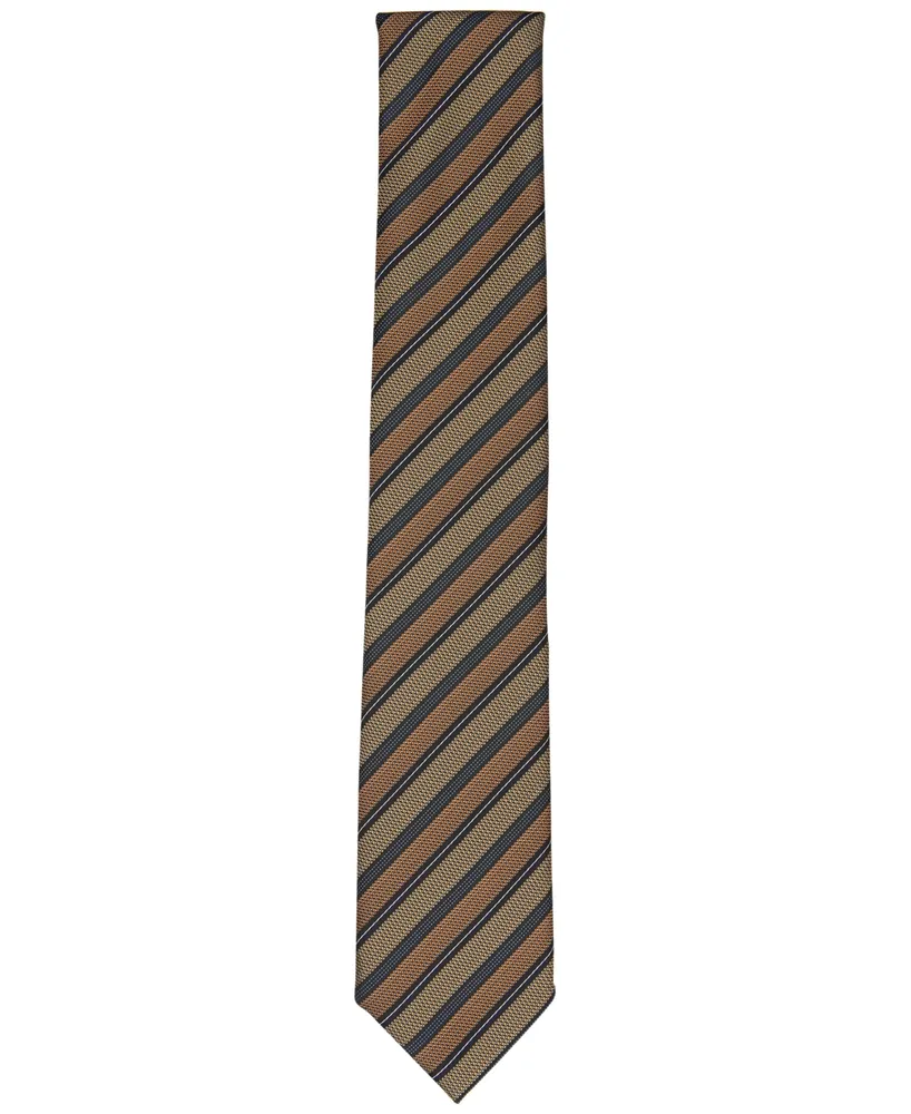 Alfani Men's Farrell Stripe Tie, Created for Macy's