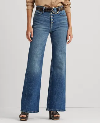 Lauren Ralph Lauren Women's High-Rise Flare Jeans