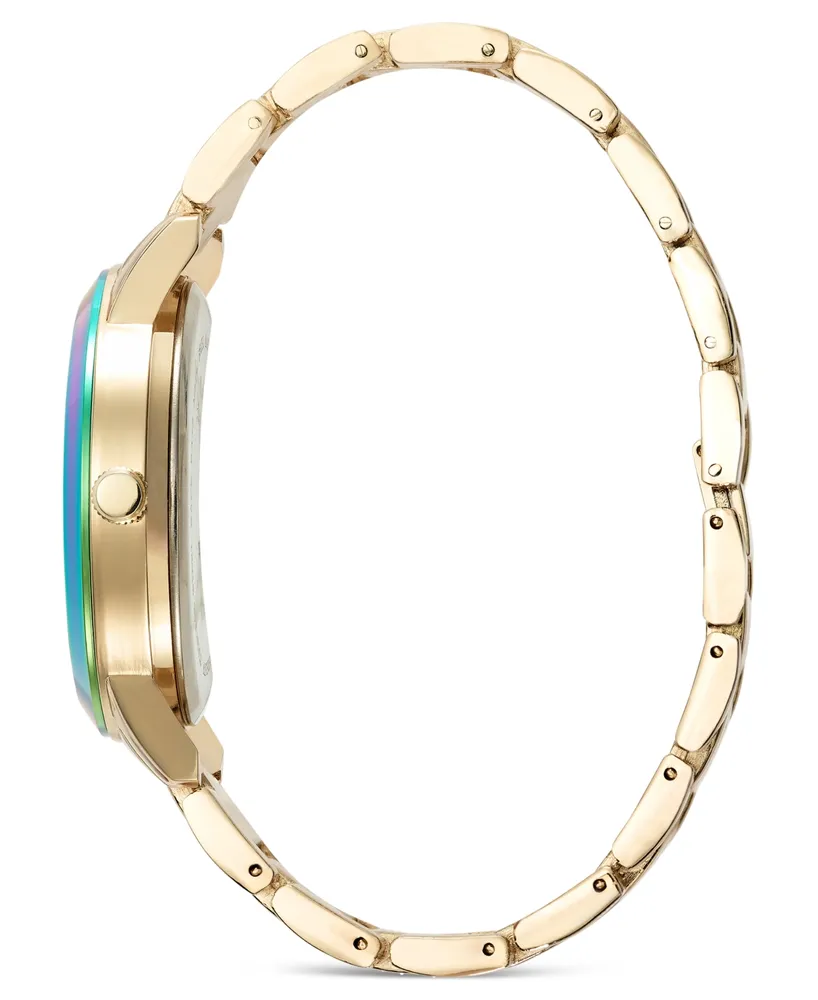 I.n.c. International Concepts Women's Gold-Tone Bracelet Watch 38mm, Created for Macy's