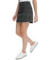 Calvin Klein Jeans Women's A-Line Circle Skirt With Side Zipper