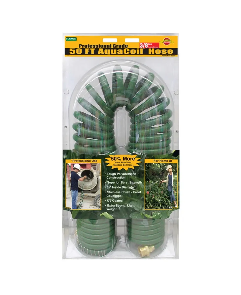 Flexon Aqua Coil Hose 5 Inches x 50 Feet