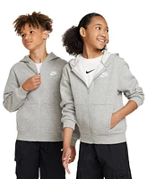 Nike Big Kids Sportswear Club Fleece Full-Zip Hoodie