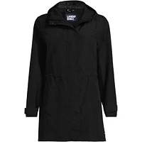 Lands' End Women's Squall Hooded Waterproof Raincoat