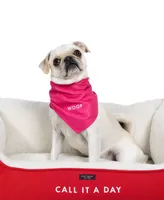 Kate Spade New York Small Red and Pink Dog Bandana