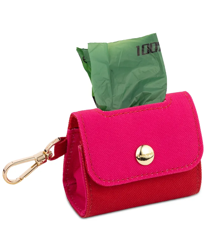 kate spade new york Red & Pink Doggie Bag Holder