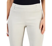 Jm Collection Petite Rivet-Detail Capri Pants, Created for Macy's