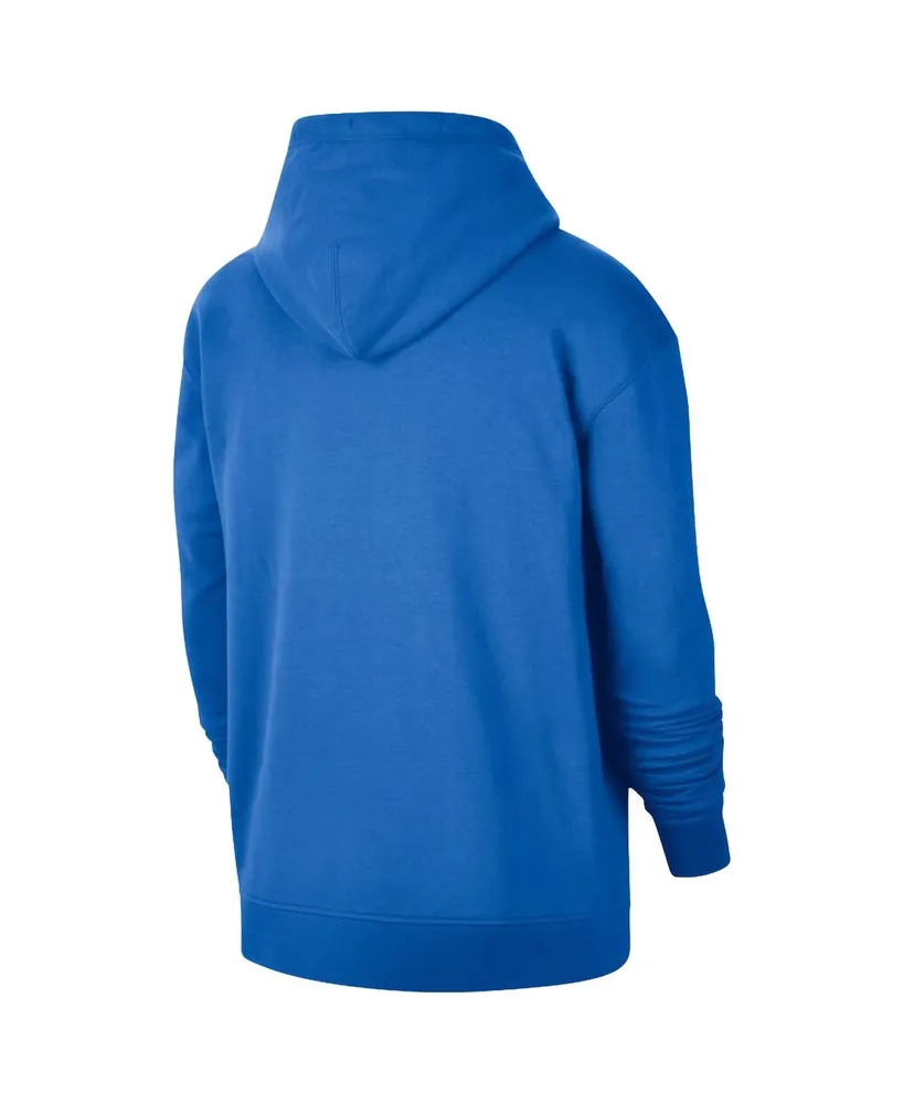 Men's Jordan Blue Ucla Bruins Travel Fleece Full-Zip Hoodie