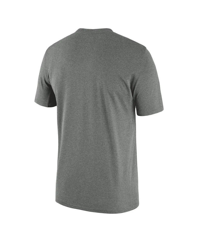 Men's Nike Heather Gray Dallas Mavericks 2023/24 Sideline Legend Performance Practice T-shirt