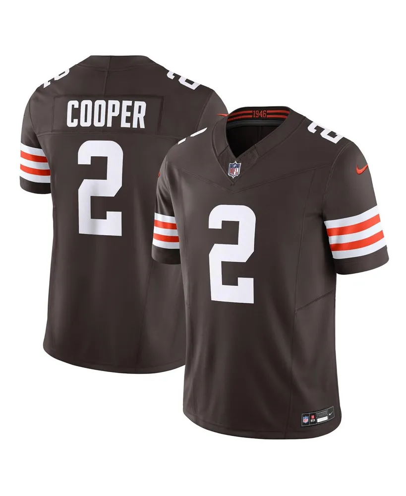 Men's Nike Amari Cooper Brown Cleveland Browns Vapor F.u.s.e. Limited Jersey