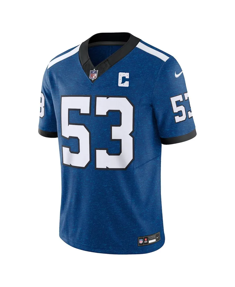 Men's Nike Shaquille Leonard Royal Indianapolis Colts Indiana Nights Alternate Vapor F.u.s.e. Limited Jersey