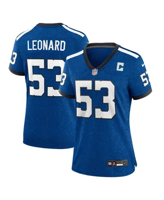 Women's Nike Shaquille Leonard Royal Indianapolis Colts Indiana Nights Alternate Game Jersey