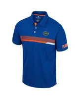 Men's Colosseum Royal Florida Gators No Problemo Polo Shirt