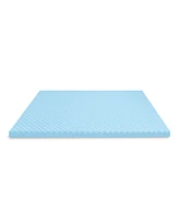 ProSleep 2.5" Gel-Infused Convoluted Memory Foam Mattress Topper