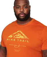 Nike Men's Sportswear Relaxed Fit Short Sleeve Trail Graphic T-Shirt