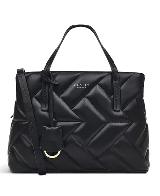 Radley London Dukes Place Quilt Medium Zip Top Satchel