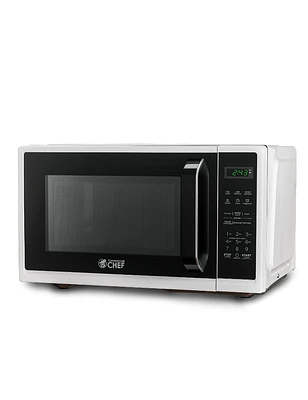 0.9 Cu. Ft. Counter Top Microwave 10 Power Levels,White