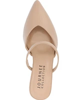 Journee Collection Women's Yvon Pointed Toe Slip On Pumps