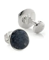 Ox & Bull Trading Co. Men's Sterling Silver Classic Formal Pietersite Cufflinks