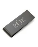 Ox & Bull Trading Co. Men's Stainless Steel Engravable Money Clip