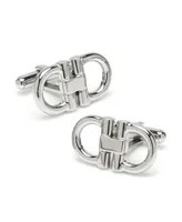 Ox & Bull Trading Co. Men's Horse Bit Stainless Steel Cufflinks and Stud Set, 6 Piece Set