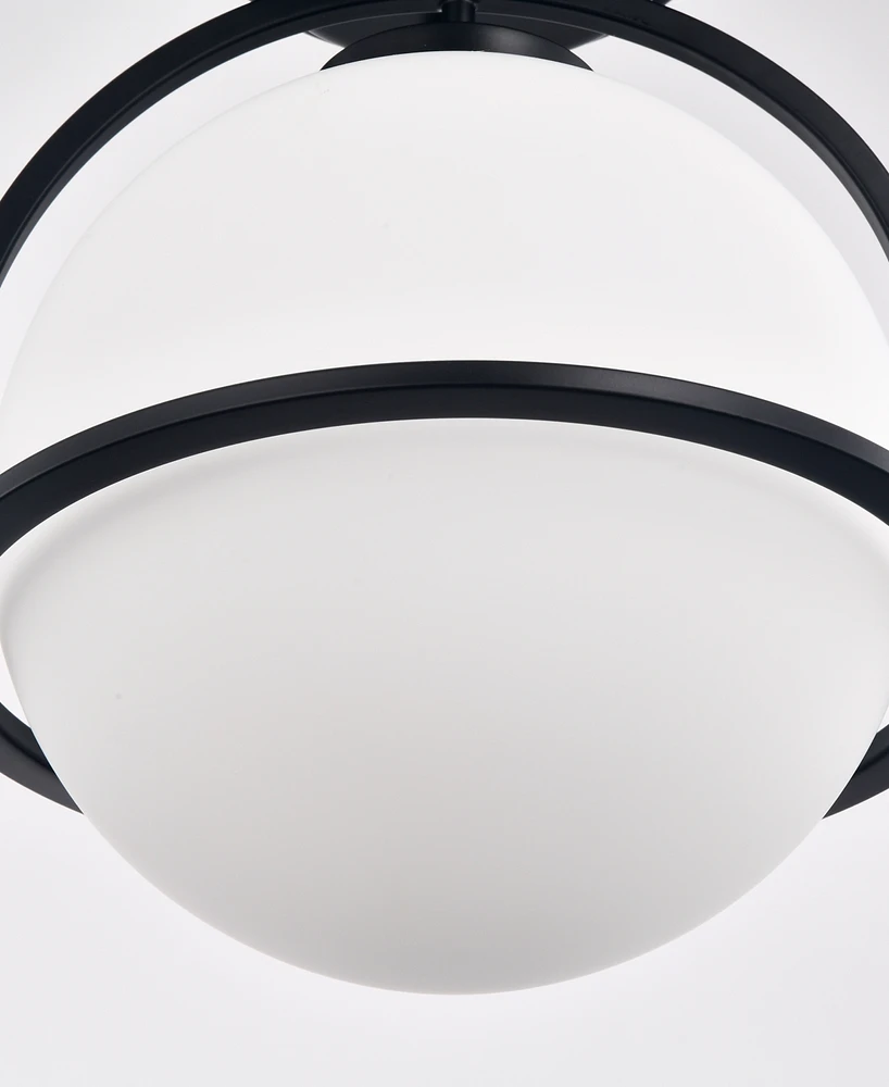 Nuka 12" 1-Light Indoor Flush Mount with Light Kit