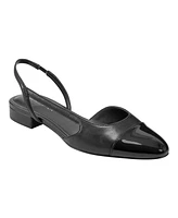 Marc Fisher Women's Dela Closed Toe Slingbacks Dress Flats