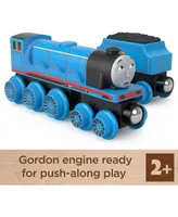 Fisher Price Thomas Friends Wooden Railway Gordon Engine and Coal-Car Toy Train