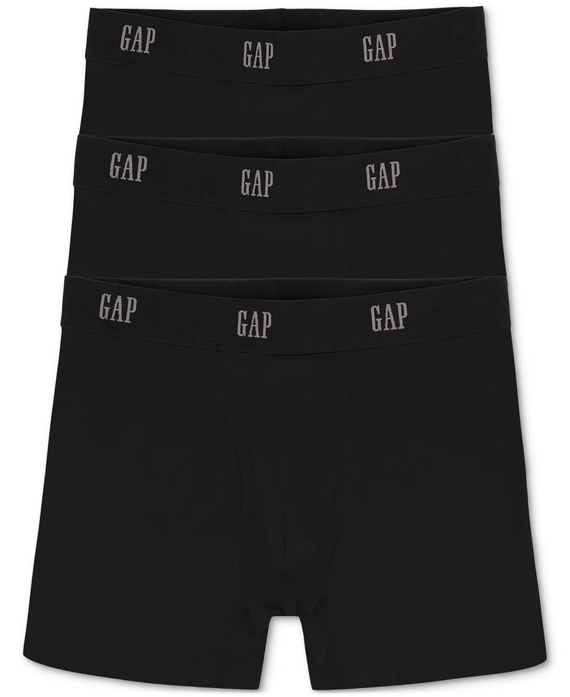 Gap Men's 3-Pk. Cotton Stretch Boxer Briefs