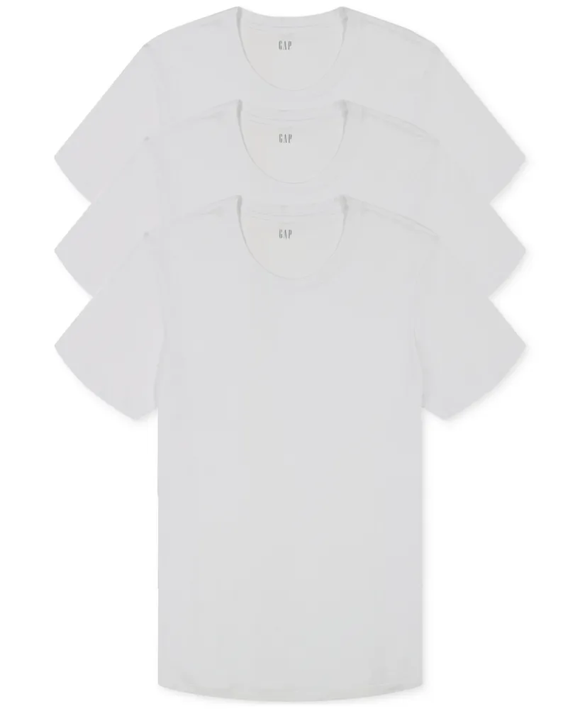 Gap Men's 3-Pk. Cotton Crewneck Undershirt