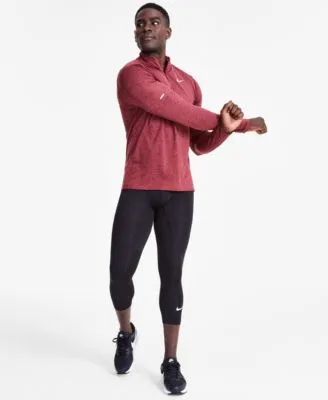 Nike Mens Element Running Quarter Zip Sweatshirt Fitness Tights Running Sneakers From Finish Line