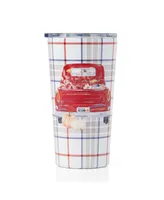 Cambridge Red Plaid Truck Insulated Tumbler, 20 oz