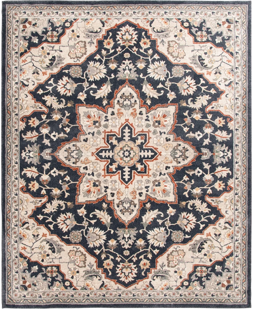 Km Home Poise Pse-7230 7'10" x 9'10" Area Rug