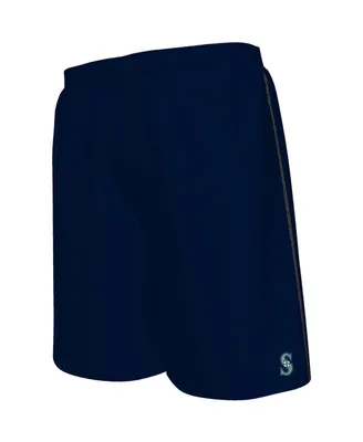 Men's Fanatics Navy Seattle Mariners Big and Tall Mesh Shorts