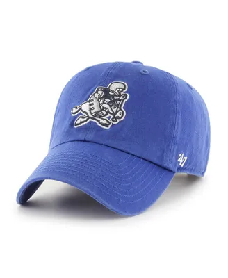 Men's '47 Brand Royal Dallas Cowboys Retro Joe Ii Clean Up Adjustable Hat