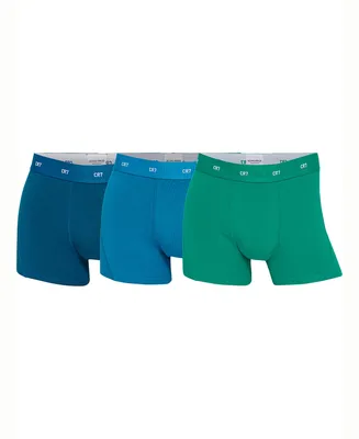 CR7 Men's Viscose From Bamboo Blend Trunks, Pack of 3