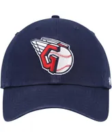 Men's '47 Brand Navy Cleveland Guardians Clean Up Adjustable Hat