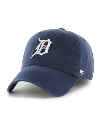 Men's '47 Brand Navy Detroit Tigers Franchise Logo Fitted Hat