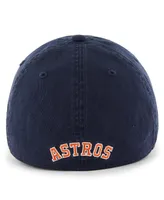 Men's '47 Brand Navy Houston Astros Franchise Logo Fitted Hat
