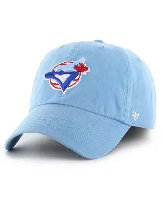 Men's '47 Brand Light Blue Toronto Jays Cooperstown Collection Franchise Fitted Hat