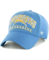 Men's '47 Brand Powder Blue Los Angeles Chargers Fletcher Mvp Adjustable Hat