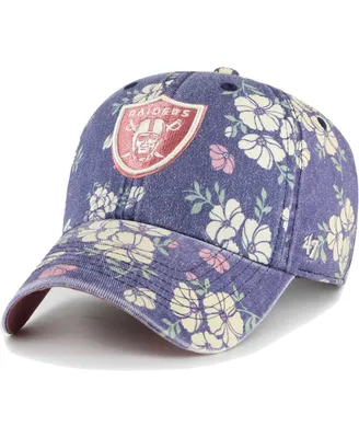 Women's '47 Brand Navy Las Vegas Raiders Primrose Clean Up Adjustable Hat