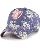 Women's '47 Brand Navy Las Vegas Raiders Primrose Clean Up Adjustable Hat