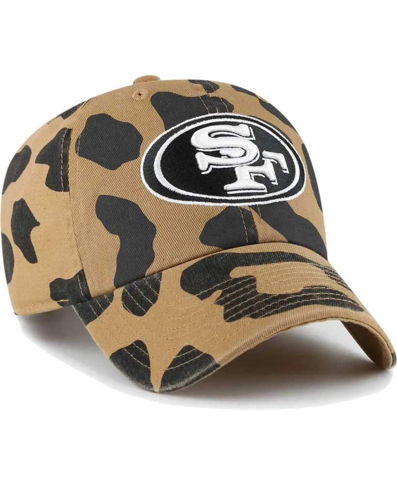 Women's '47 Brand Tan San Francisco 49ers Rosette Clean Up Adjustable Hat