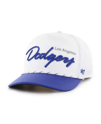 Men's '47 Brand White Los Angeles Dodgers Chamberlain Hitch Adjustable Hat