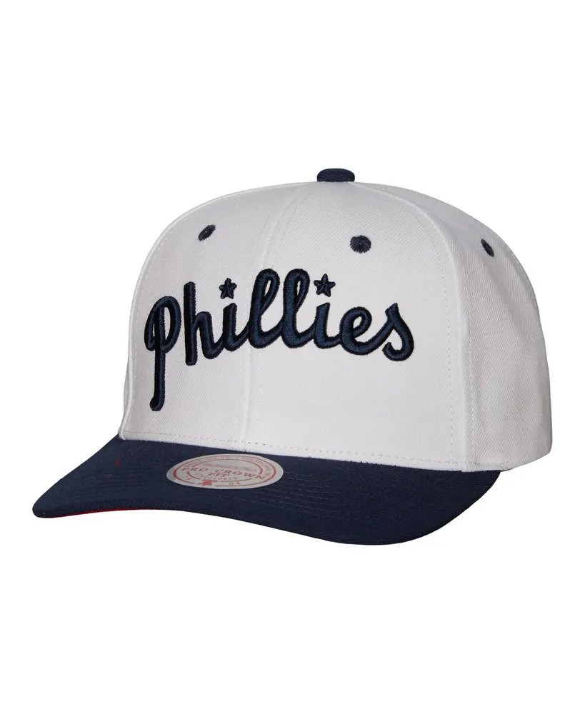 Pittsburgh Pirates Mitchell & Ness Cooperstown Collection Pro Crown Snapback  Hat - White