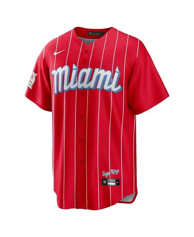 Nike Jazz Chisholm Jr. Black Miami Marlins Name & Number T-Shirt