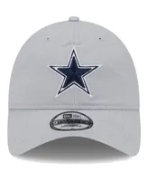 Men's New Era Gray Dallas Cowboys Main Core Classic 2.0 9TWENTY Adjustable Hat