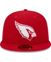 Men's New Era Scarlet Arizona Cardinals 2006 Inaugural Season Main Patch 59FIFTY Fitted Hat