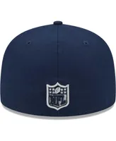 Men's New Era Navy Dallas Cowboys Main 59FIFTY Fitted Hat
