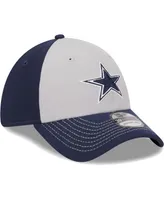 Men's New Era Gray Dallas Cowboys Main 39THIRTY Flex Hat